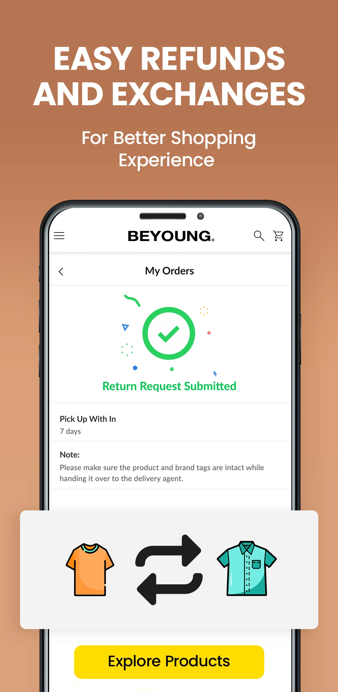 Beyoung - Online Shopping App screenshot